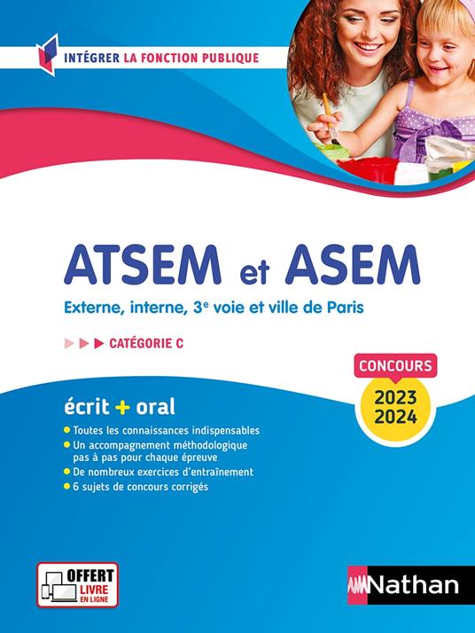 Concours ATSEM et ASEM 2024 - Préparation complète - EPUB