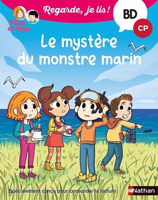 Regarde je lis ! BD Le mystère du monstre marin