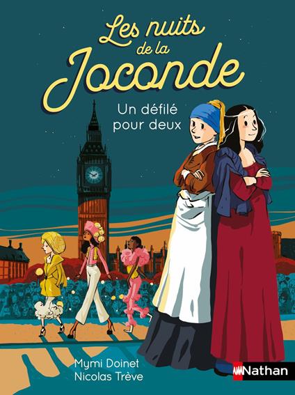 Les nuits de la Joconde - Un défilé pour deux Joconde - Premiers romans - Dès 7 ans - Mymi Doinet,Nicolas Trève - ebook