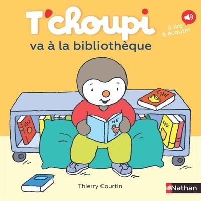T'CHOUPI VA A LA BIBLIOTHEQUE - cover