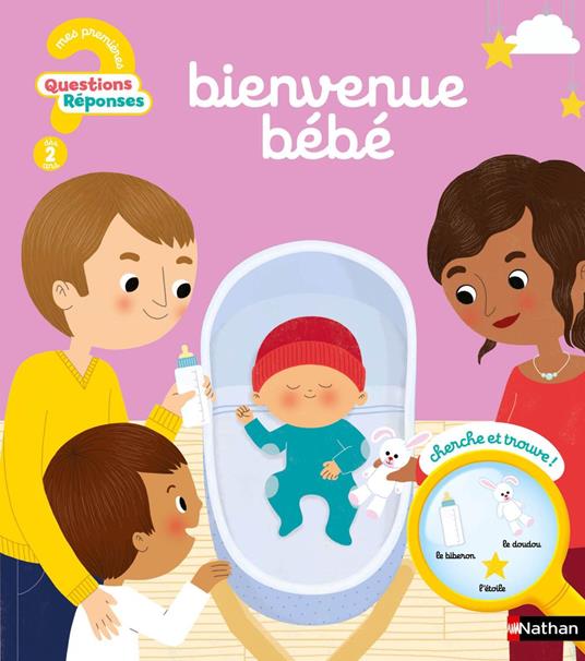 Questions/Réponses : Bienvenue bébé - 7 questions illustrées pour les tout-petits - Dès 2 ans - Chatel Christelle,Coline Citron - ebook