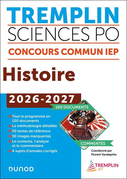 Tremplin Sciences Po Histoire Concours commun 2026-2027