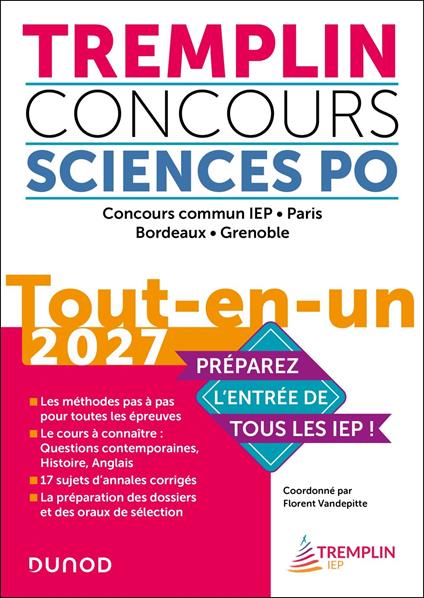 Tremplin Concours Sciences Po Tout-en-un 2027