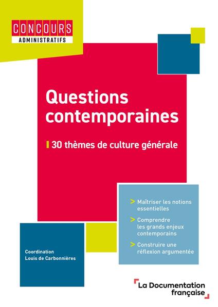 Questions contemporaines