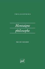 Montaigne philosophe