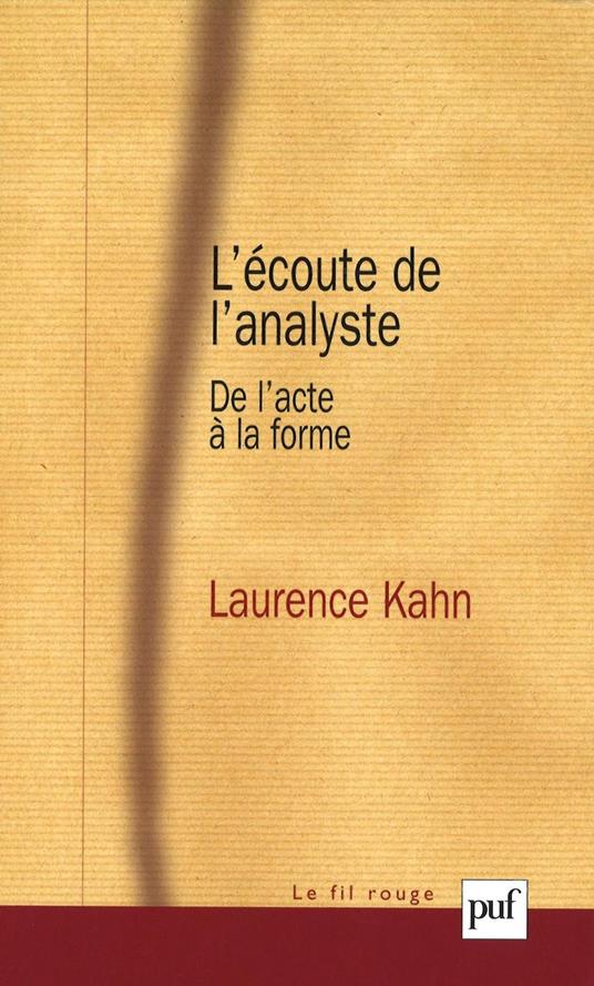 L'écoute de l'analyste