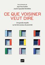 Ce que voisiner veut dire