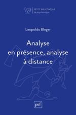 Analyse en présence, analyse à distance