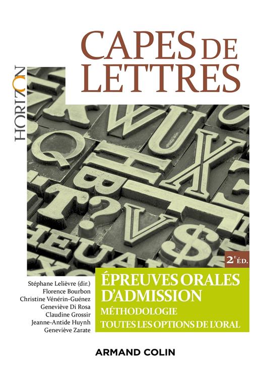CAPES de lettres