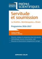 Servitude et Soumission - Prépas scientifiques 2016-2017