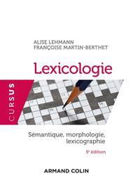 Lexicologie - 5e éd.