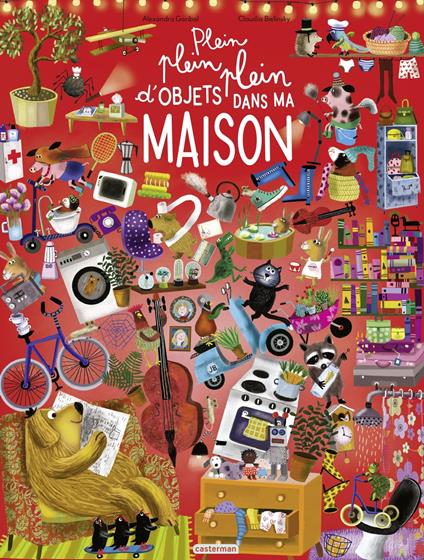 Plein Plein Plein d'objets dans ma maison - Claudia Bielinsky - ebook