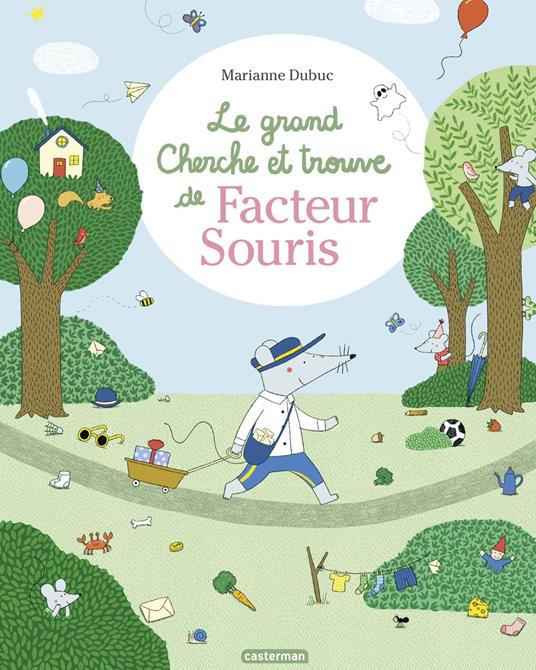 Le grand Cherche et trouve de Facteur Souris - Marianne Dubuc - ebook