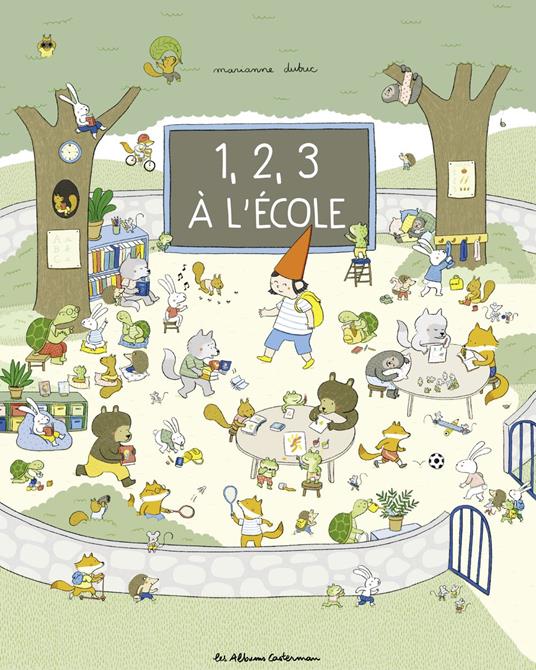 1, 2, 3 ... à l'école ! - Nouvelle édition - Marianne Dubuc - ebook