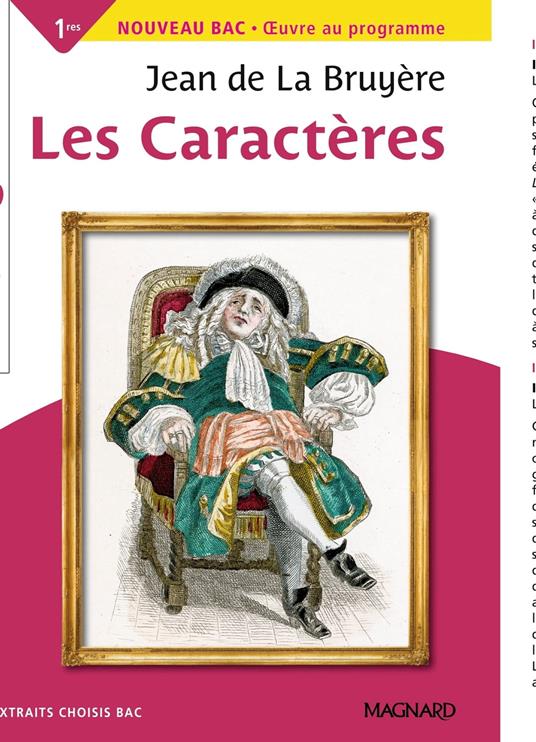 Les Caractères - Classiques et Patrimoine