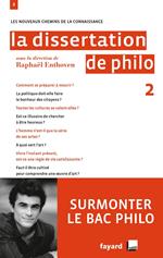 La dissertation de philo 2