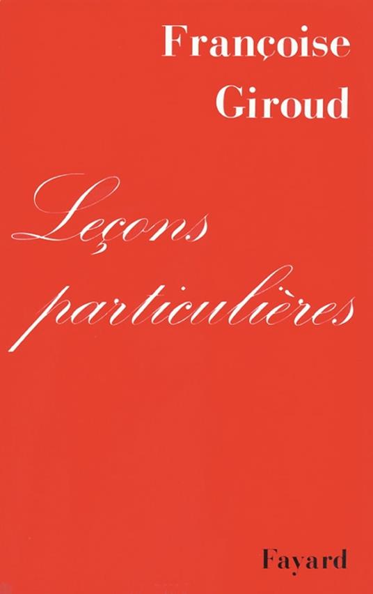 Leçons particulières