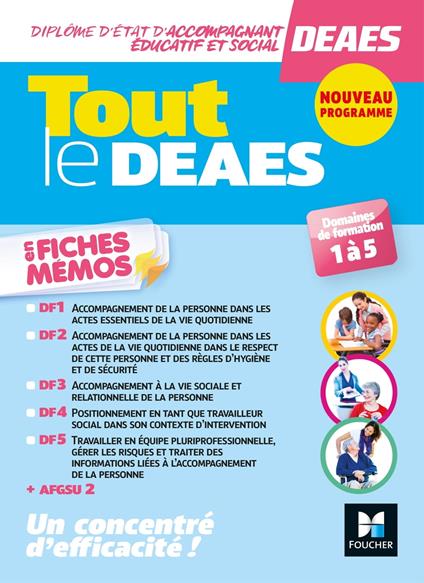 Tout le DEAES en fiches mémos - Nouveau programme