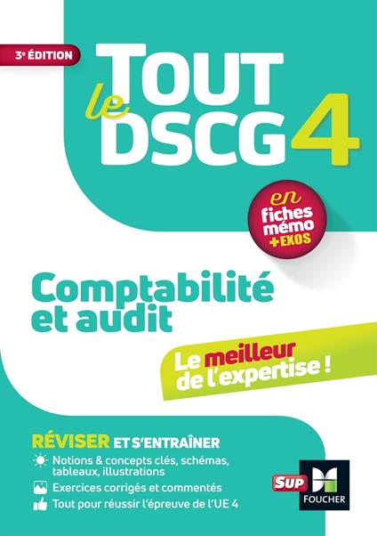 Tout le DSCG 4 - Comptabilité et Audit - Révision et entraînement 2025-2026