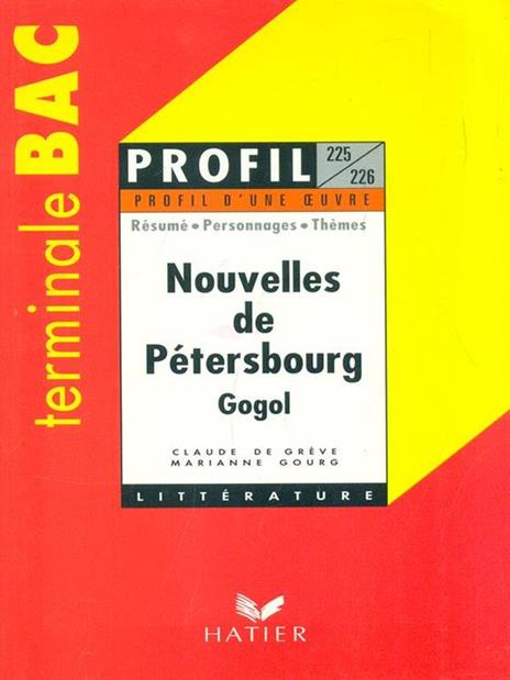 Nouvelles de Petersbourg - Nikolaj Gogol' - copertina
