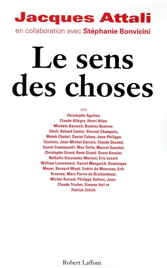 Le sens des choses