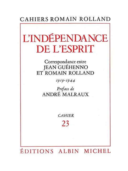L'Indépendance de l'esprit