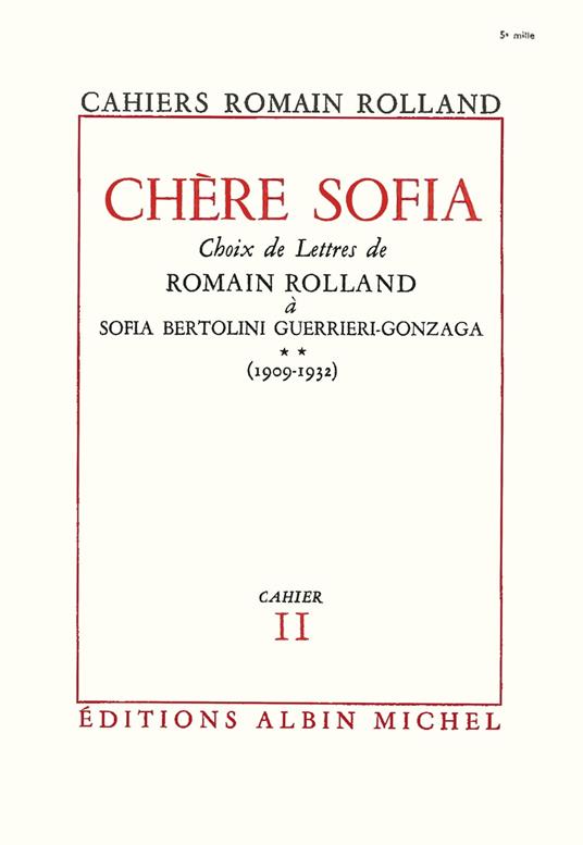 Chère Sofia - tome 2