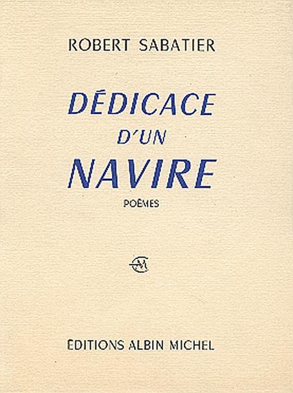 Dédicace d'un navire
