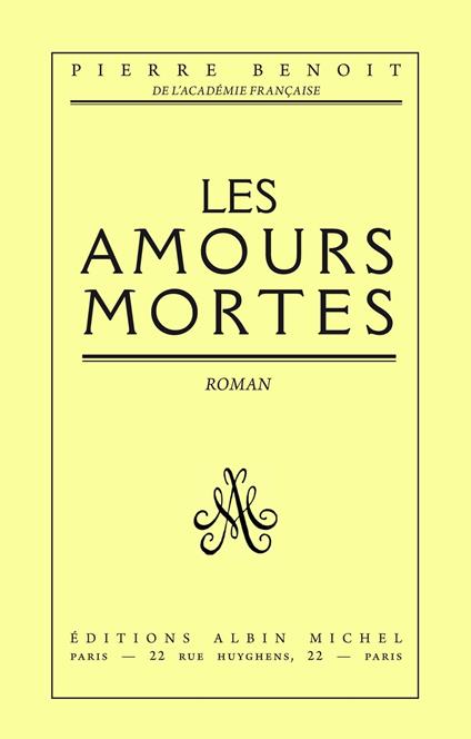 Les Amours mortes