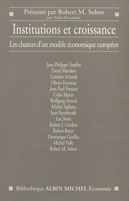 Institutions et croissance
