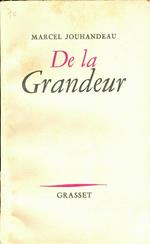 De la grandeur