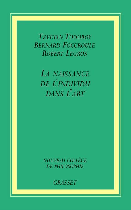 La naissance de l'individu dans l'art