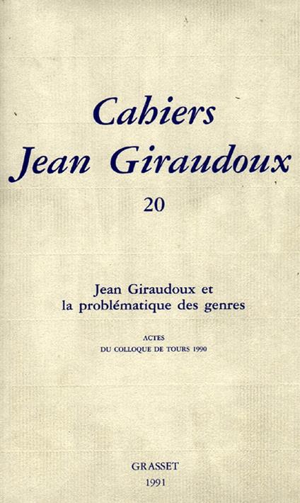 Cahiers numéro 20