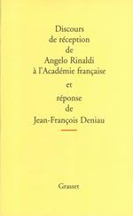 Discours de réception à l'Académie Française