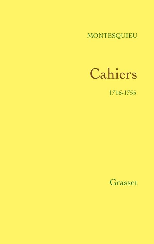 Cahiers