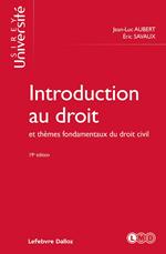 Introduction au droit et thèmes fondamentaux du droit civil 19ed