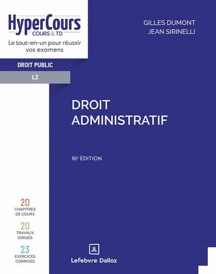 Droit administratif 16ed