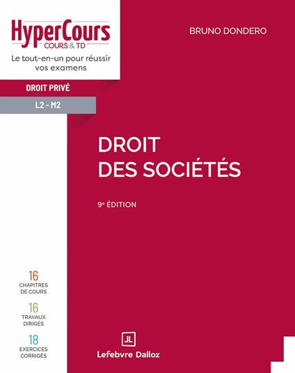 Droit des sociétés 9ed