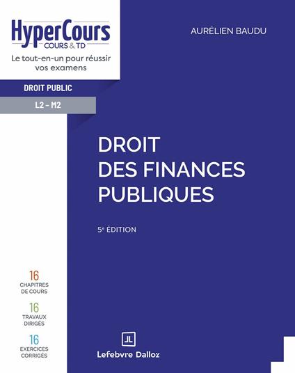 Droit des finances publiques 5ed