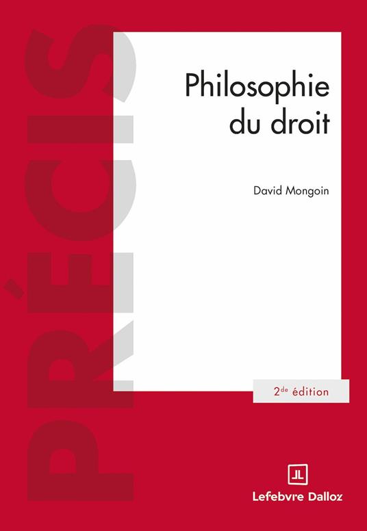 Philosophie du droit 2ed