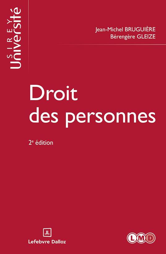 Droit des personnes 2ed