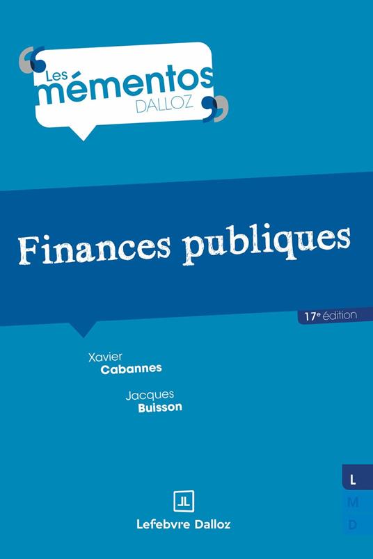 Finances publiques 17ed