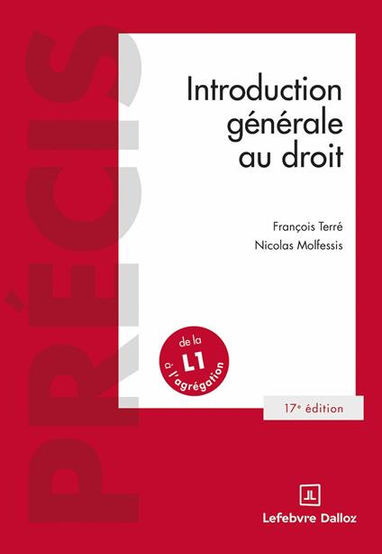 Introduction générale au droit 17ed