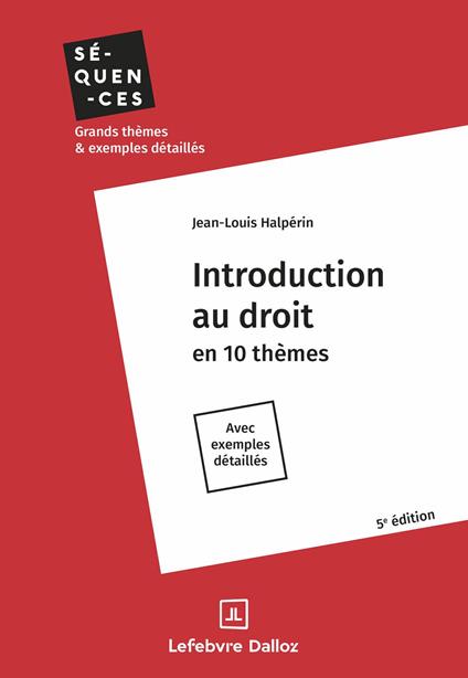 Introduction au droit 5ed