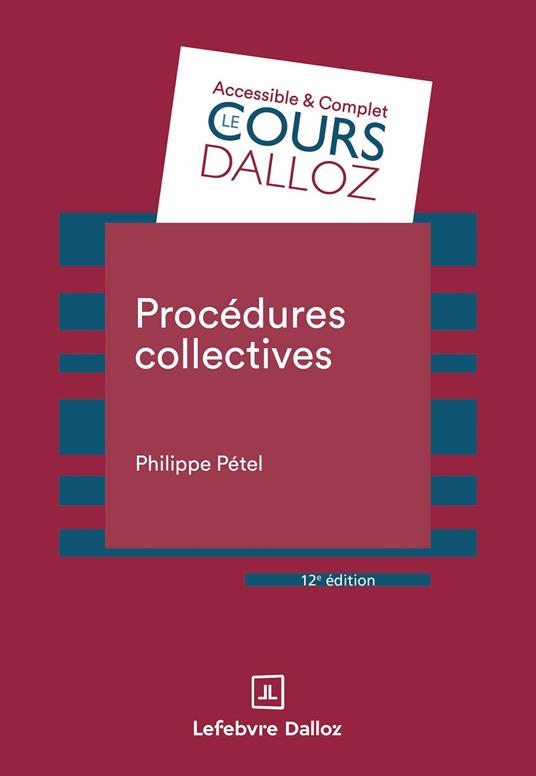 Procédures collectives 12ed
