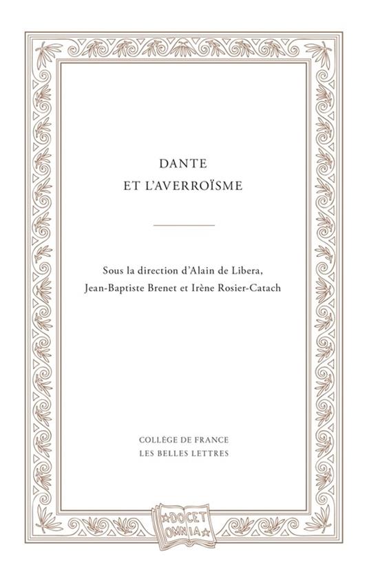 Dante et l’averroïsme