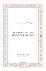 Le polythéisme grec à l’épreuve d’Hérodote