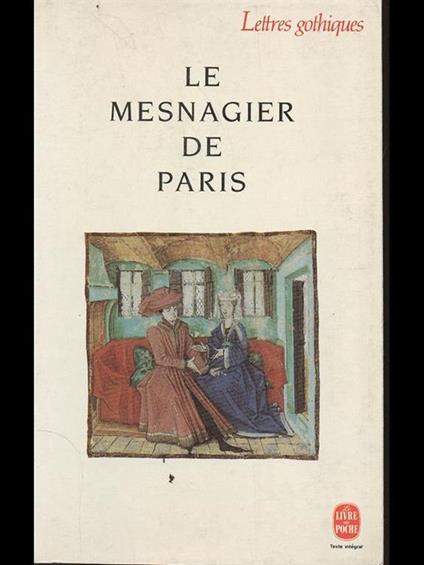 Le mesnagier de Paris - copertina