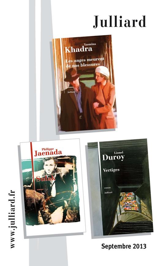 Rentrée littéraire 2013 - JULLIARD - Extraits gratuits