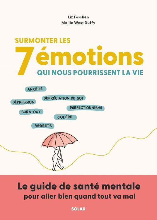 Surmonter les 7 émotions qui nous pourrissent la vie : Anxiété – burn-out - colère – dépression – comparaison – perfectionnisme – regrets
